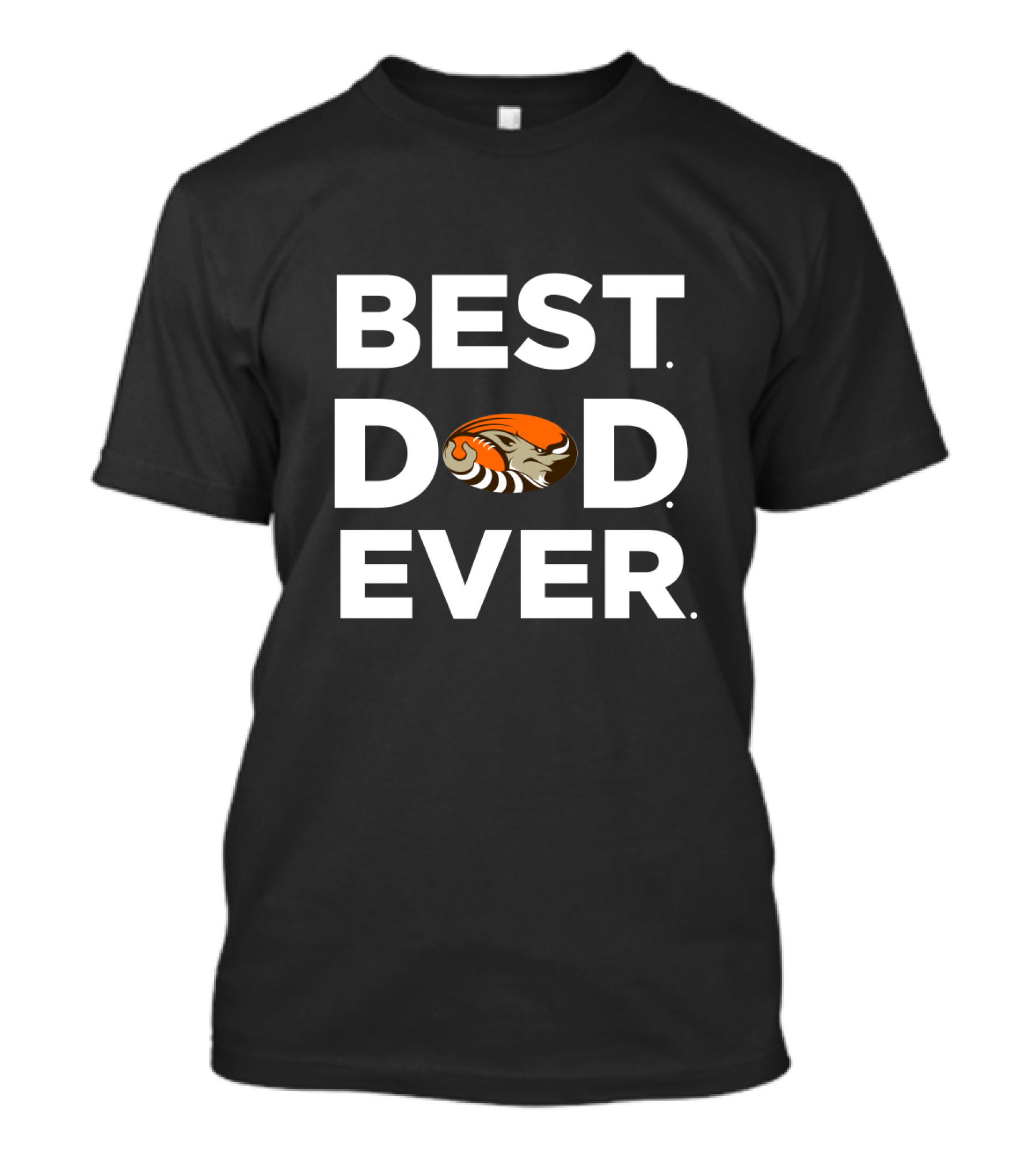 Best Cleveland Browns Dad Ever Gift For Dad T-Shirt