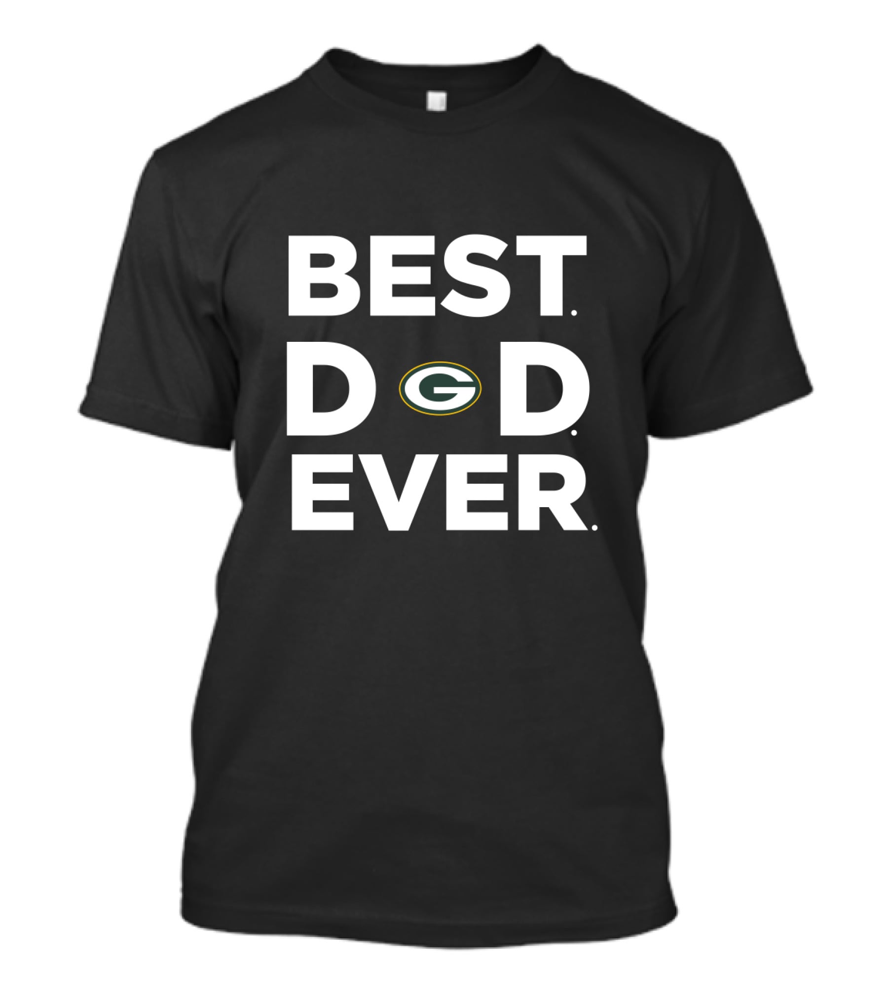 Best Green Bay Packers Dad Ever Gift For Dad T-Shirt