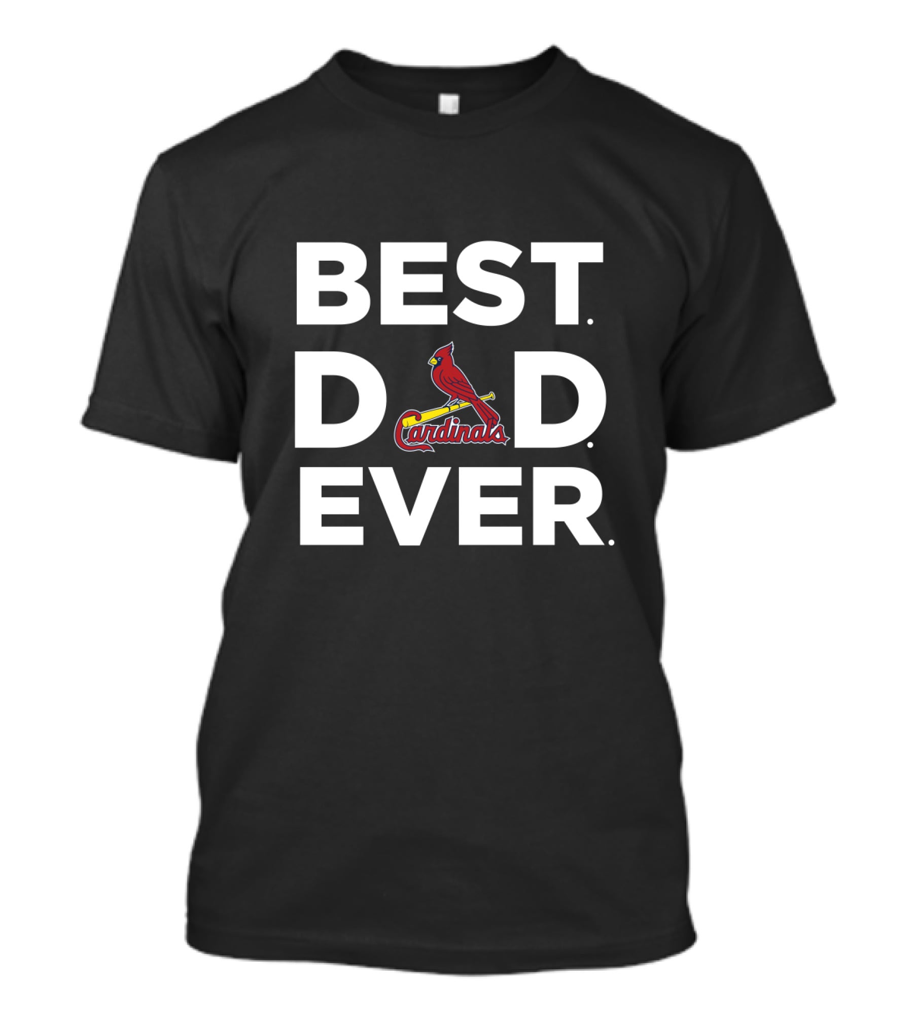 Best St. Louis Cardinals Dad Ever Cardinals T-Shirt
