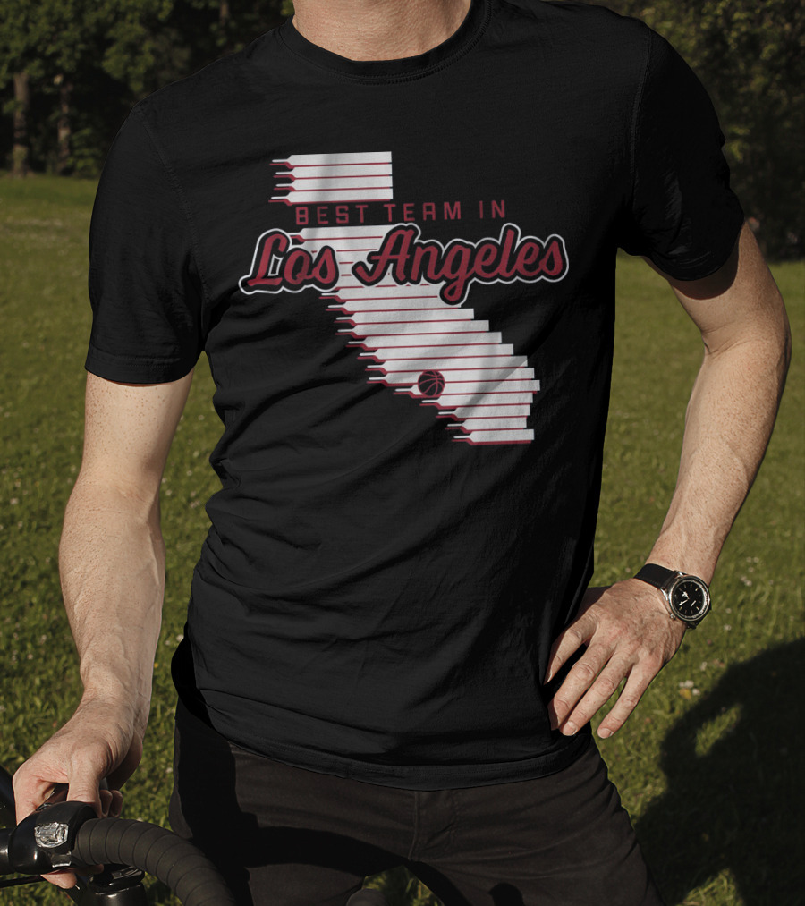Best Team In Los Angeles ClippersTeam California Basketball T-Shirt