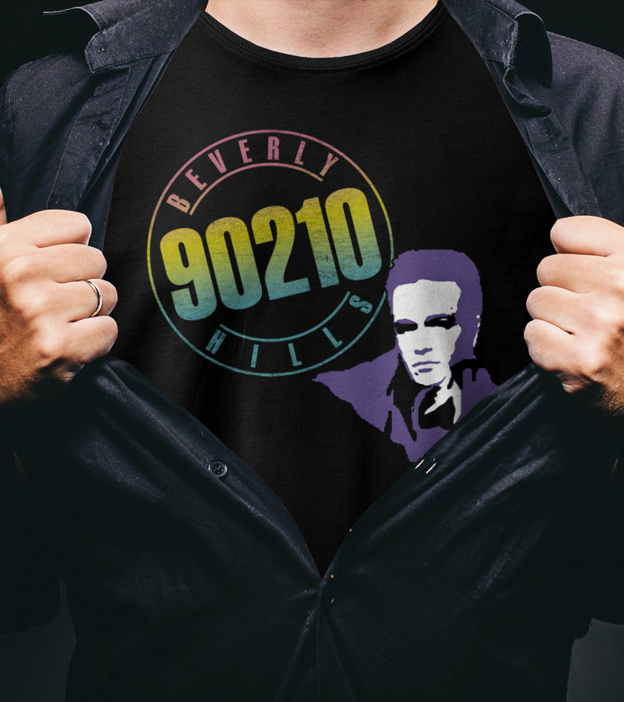 Beverly Hills 90210 Retro Luke Perry Pastel T-Shirt