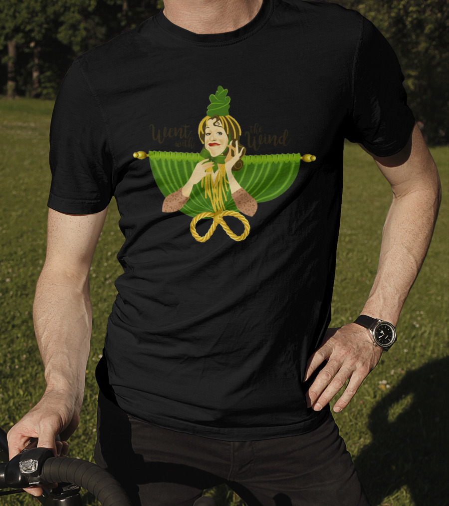 Went With The Wind Carol Burnett As Miss Starlett Iconic Scene Image T-Shirt