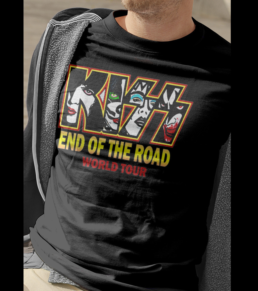 Kiss End Of The Road World Tour 2019 T-Shirt