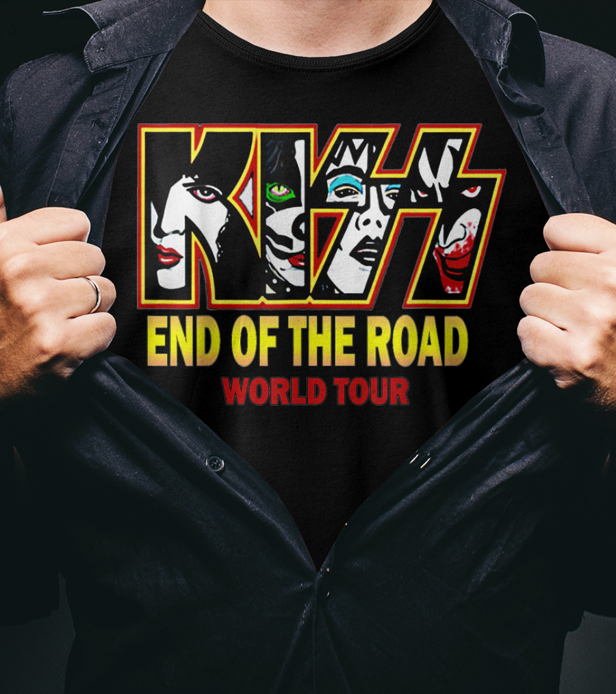 Kiss End Of The Road World Tour 2019 T-Shirt