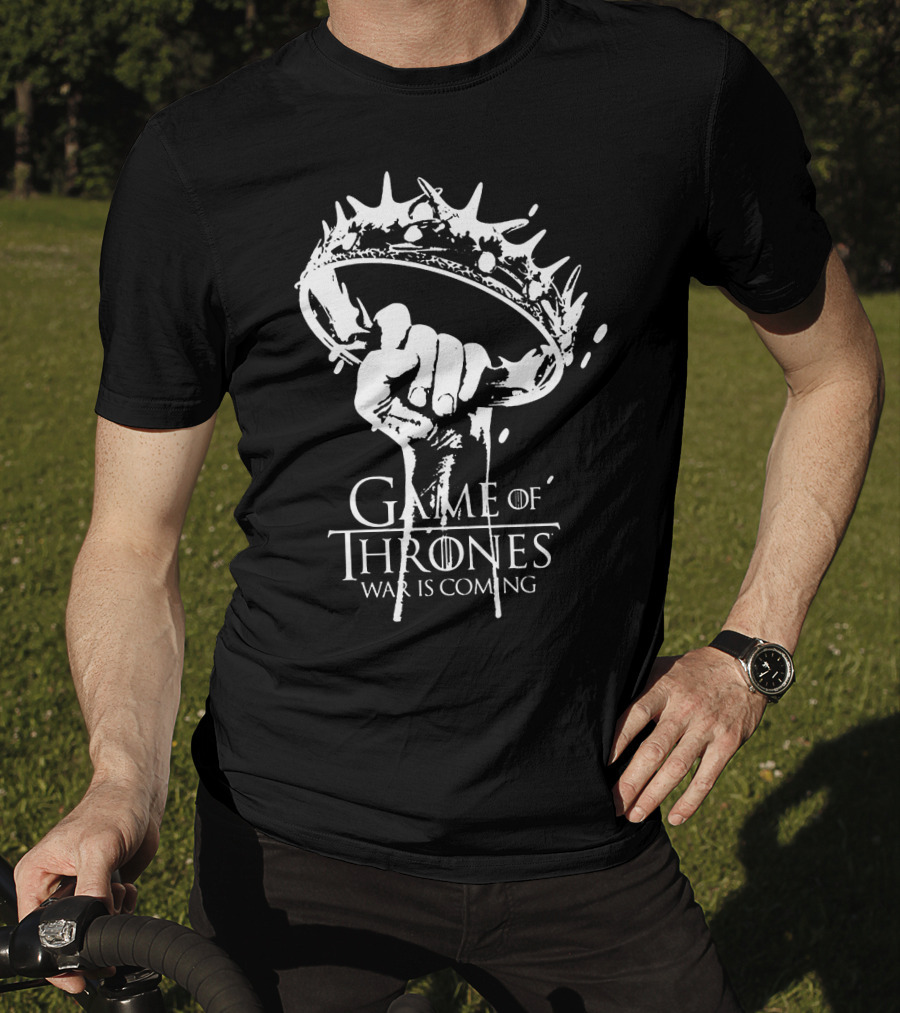 Game Of Thrones War Is Coming Crown Hand T-Shirt