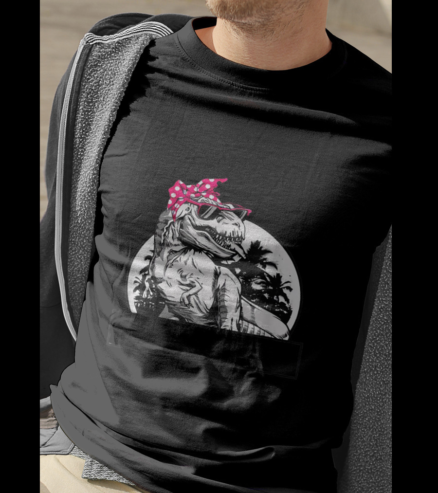 Don't Mess With Mamasaurus You'll Get Jurasskicked T-Shirt