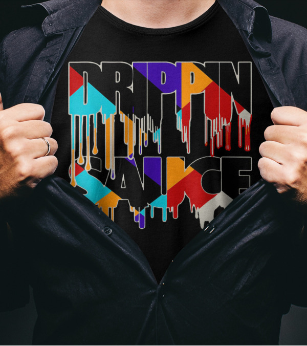 Jordan 9 Drippin Sauce Dream It Do It Bold Multicolor Drip T-Shirt