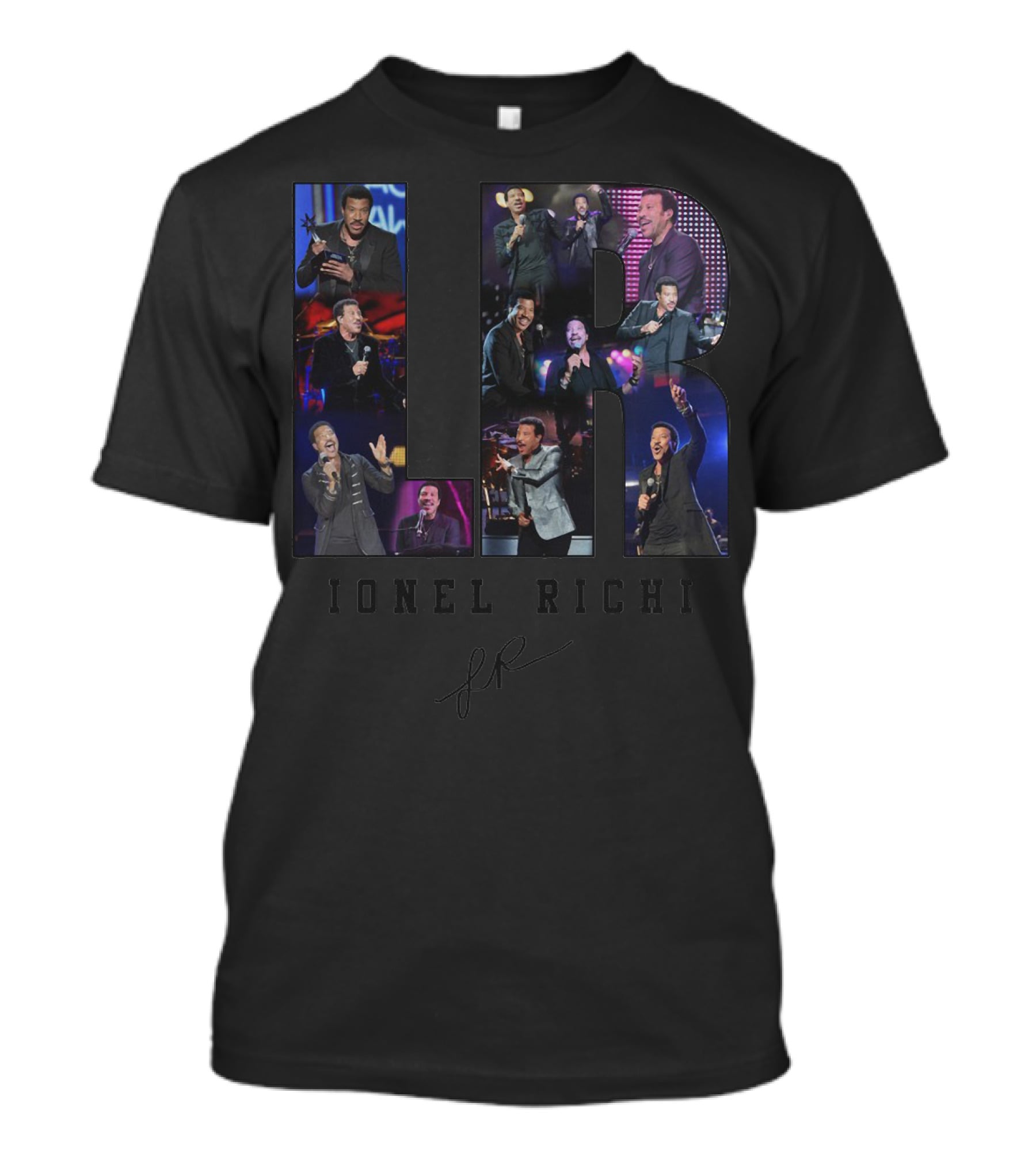 Lionel Richie Live Performance Montage LR Signature T-Shirt