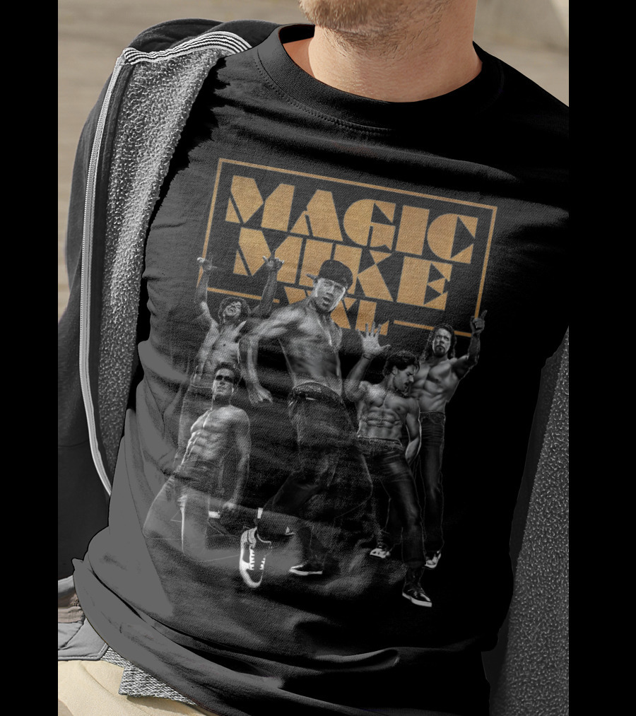 Magic Mike Dance Crew Dynamic Pose Visual T-Shirt