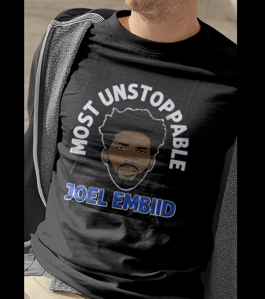 Most Unstoppable Joel Embiid NBA Basketball Star T-Shirt