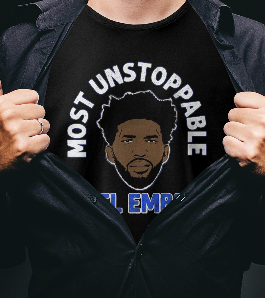 Most Unstoppable Joel Embiid NBA Basketball Star T-Shirt