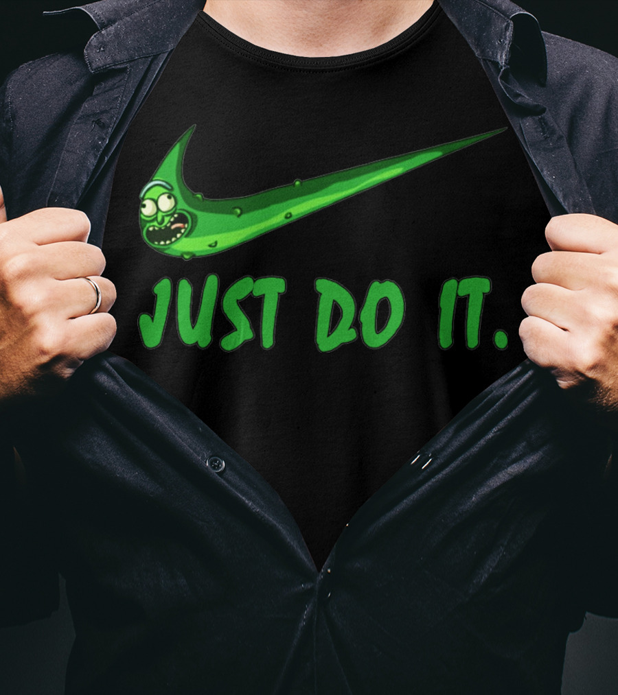 Pickle Rick Just Do It T-Shirt