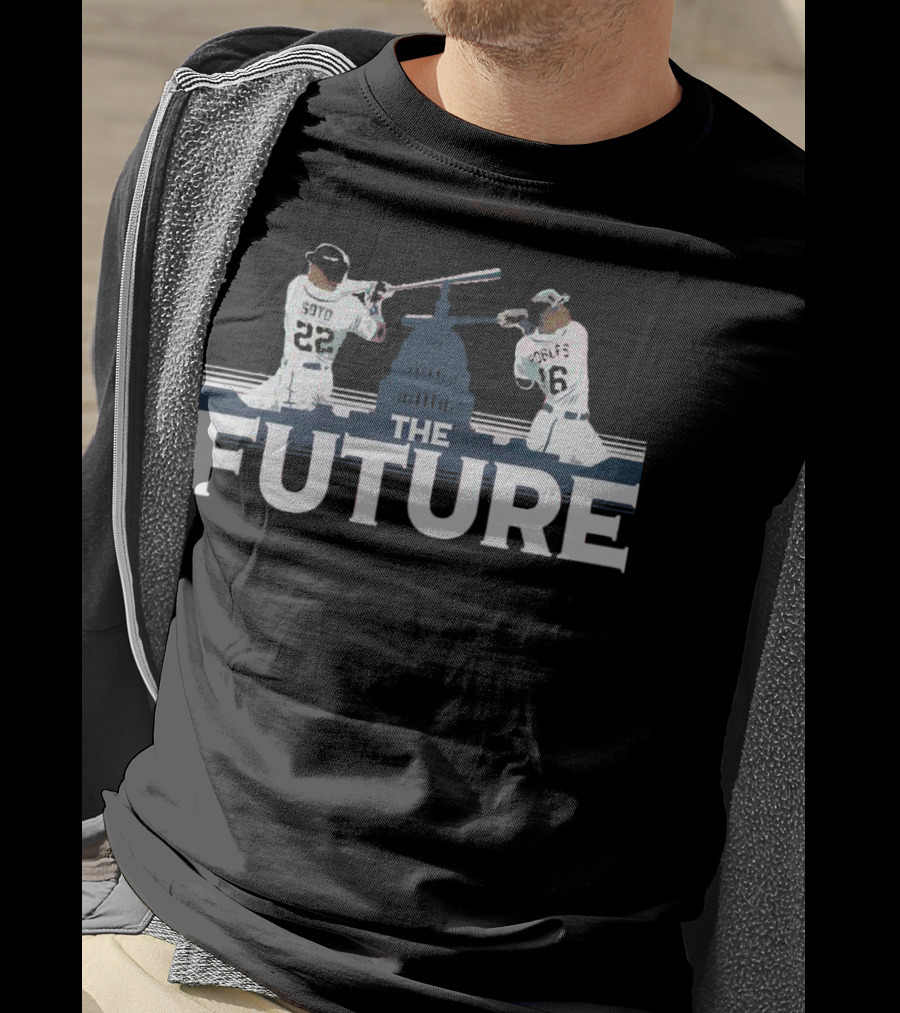 Washington The Future Soto Robles Baseball Capitol Backdrop T-Shirt