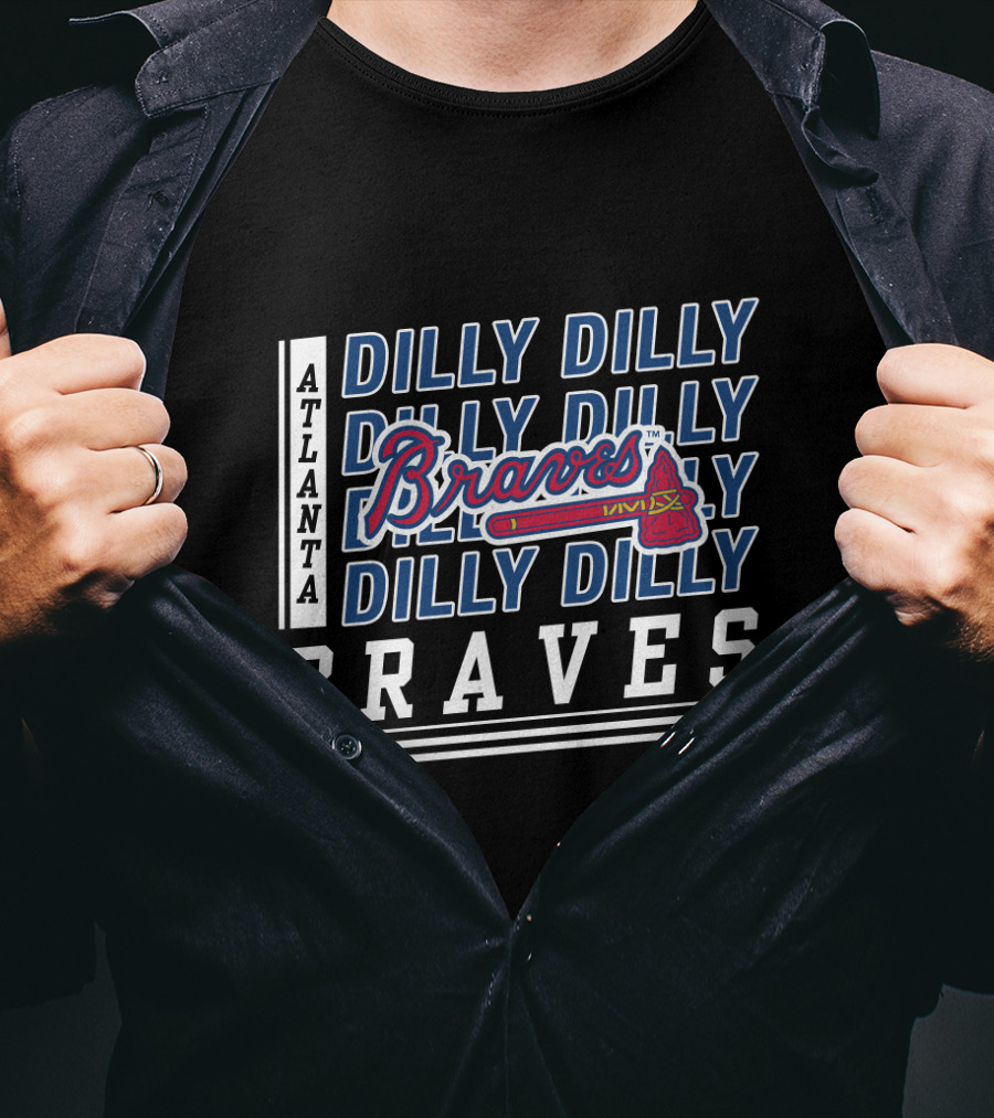 Atlanta Braves Dilly Dilly Braves Fan T-Shirt