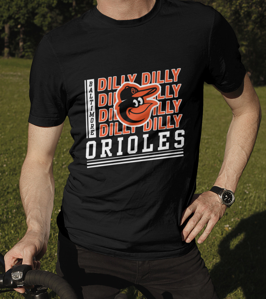 Baltimore Orioles Dilly Dilly Orioles Fan Favorite T-Shirt