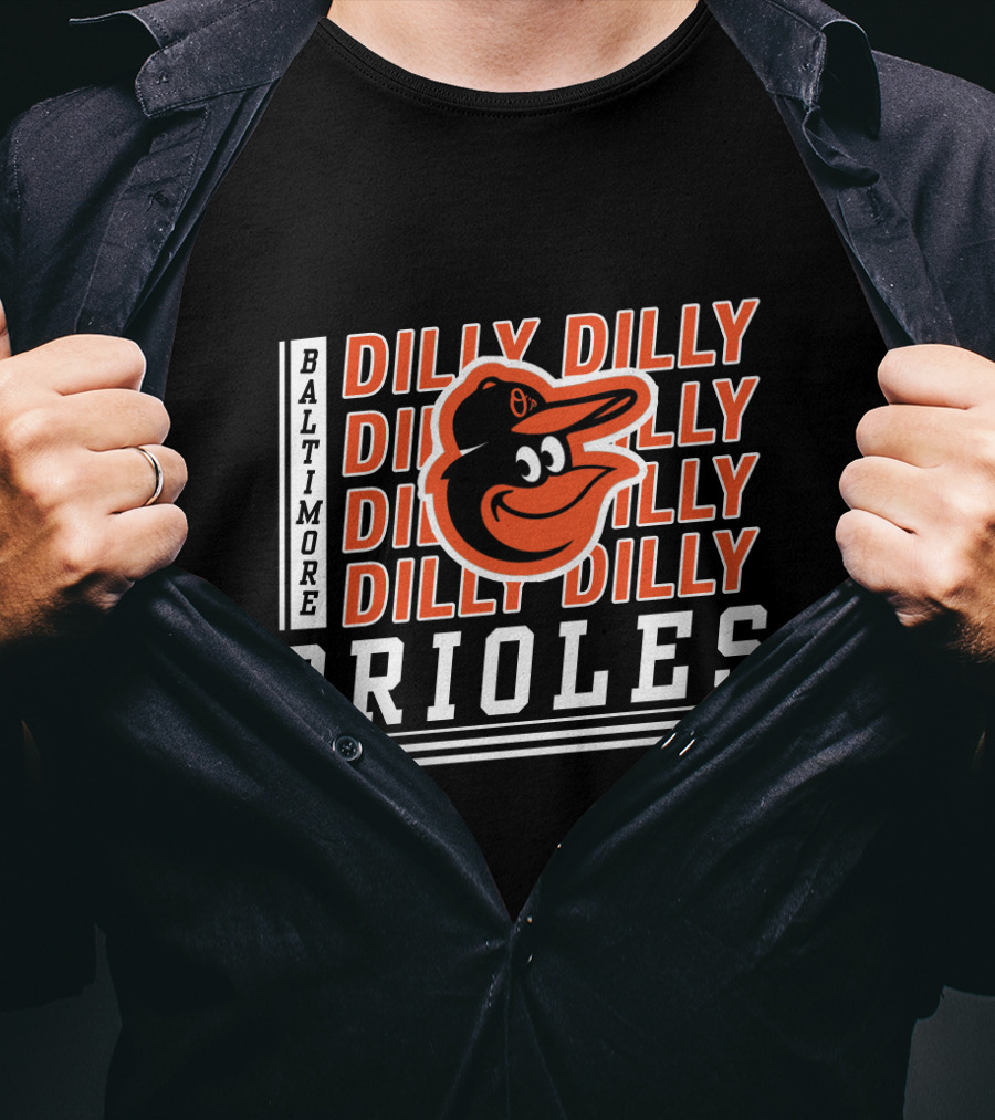Baltimore Orioles Dilly Dilly Orioles Fan Favorite T-Shirt