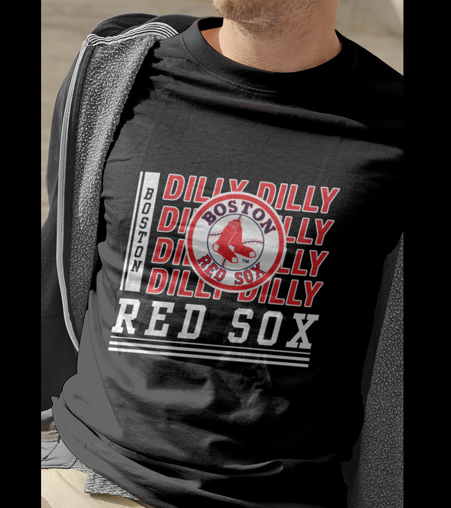 Boston Red Sox Dilly Dilly For Fans With Iconic Team T-Shirt