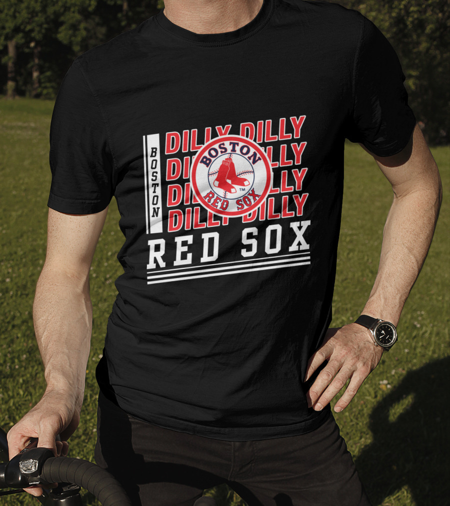 Boston Red Sox Dilly Dilly For Fans With Iconic Team T-Shirt
