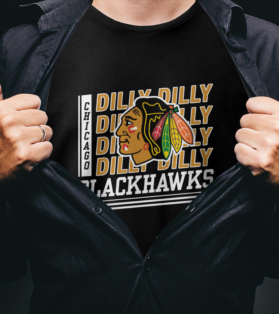 Chicago Blackhawks Dilly Dilly T-Shirt