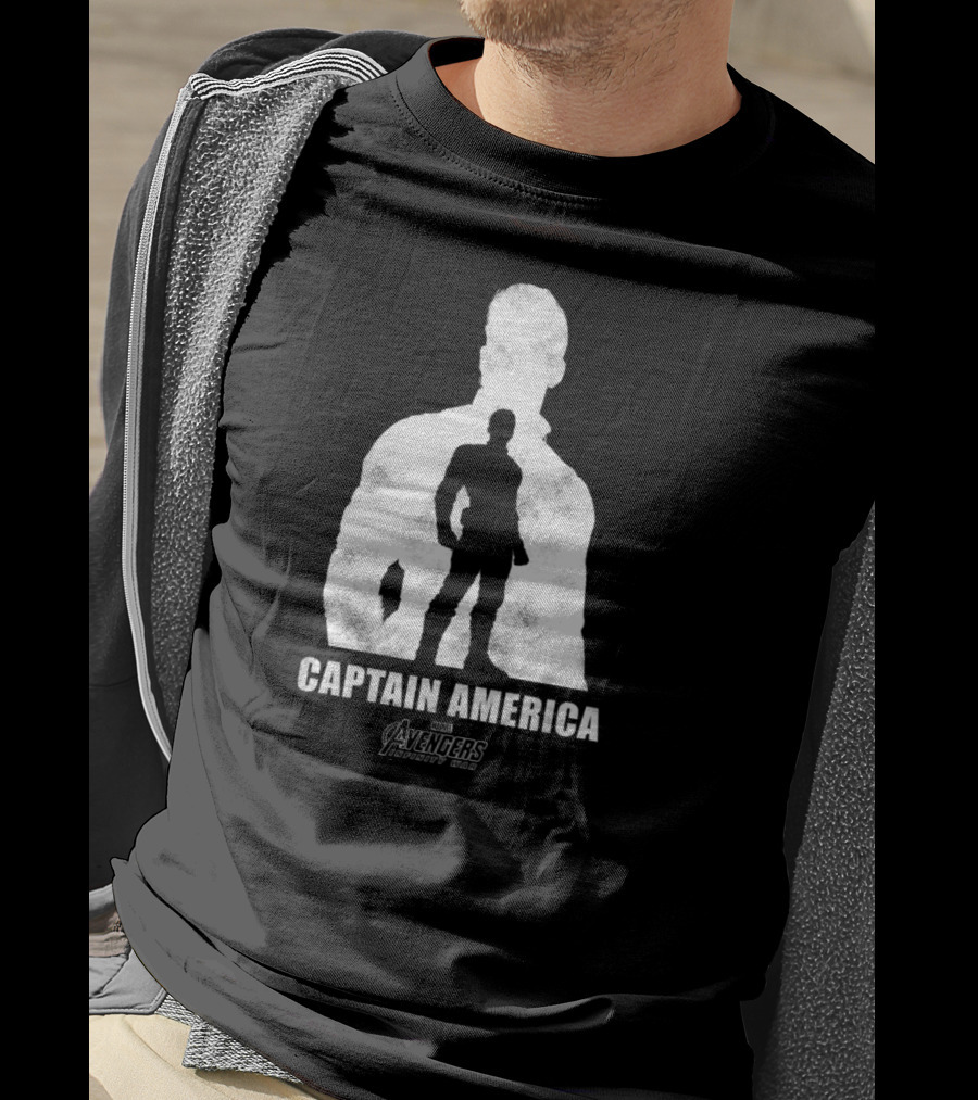 Captain America Avengers Infinity War Shadow T-Shirt