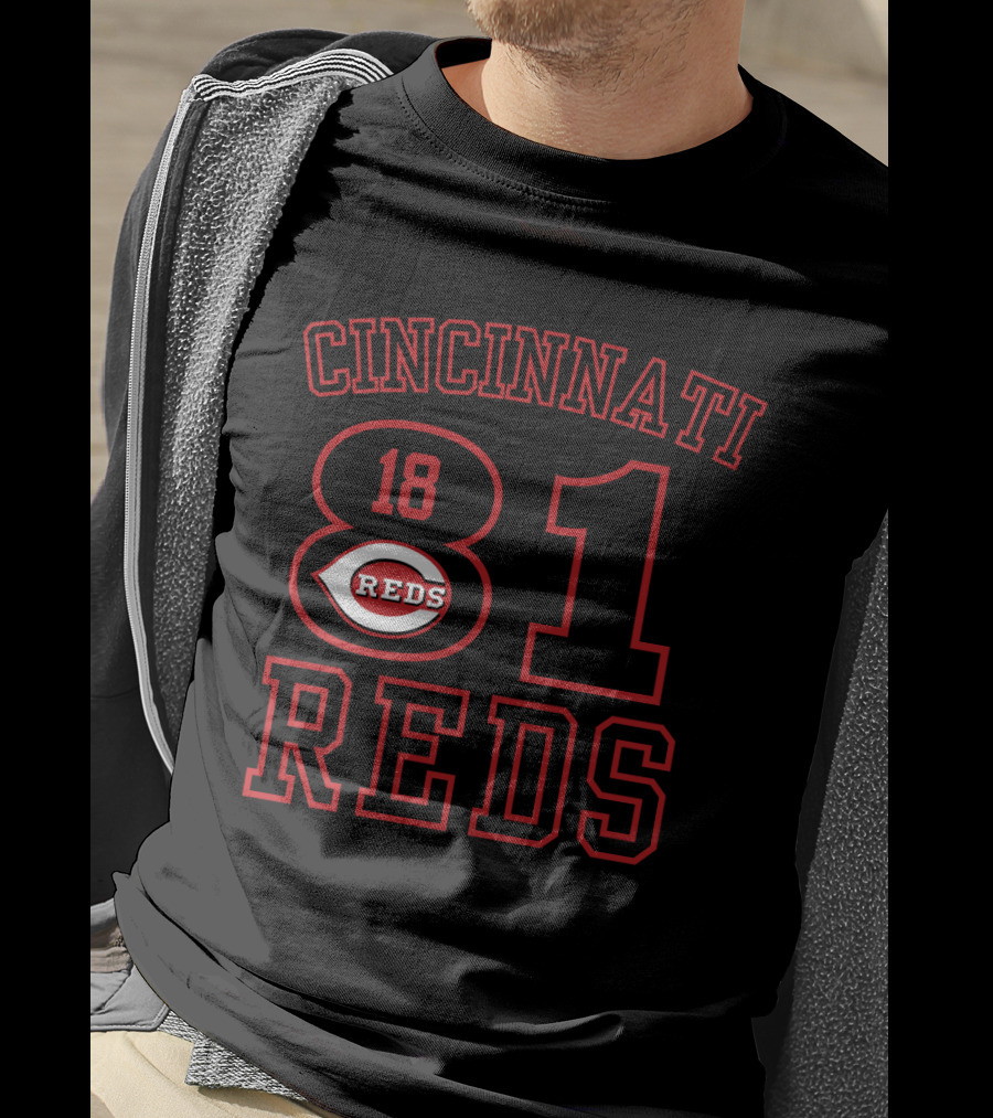 Cincinnati Reds 1881 Established Team Logo T-Shirt