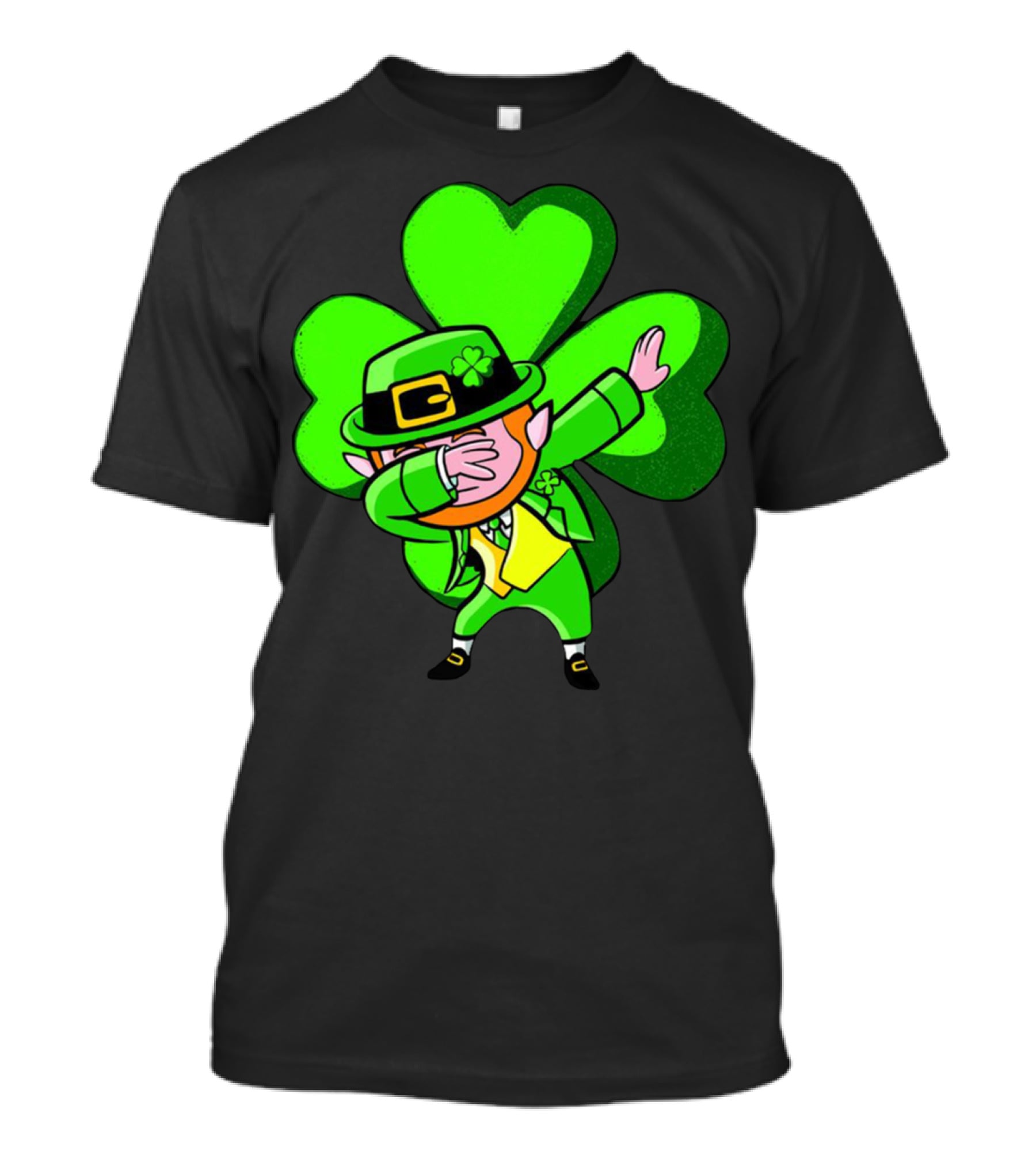 Leprechaun Dab Dance Shamrock St Patrick's Day Luck Ireland T-Shirt