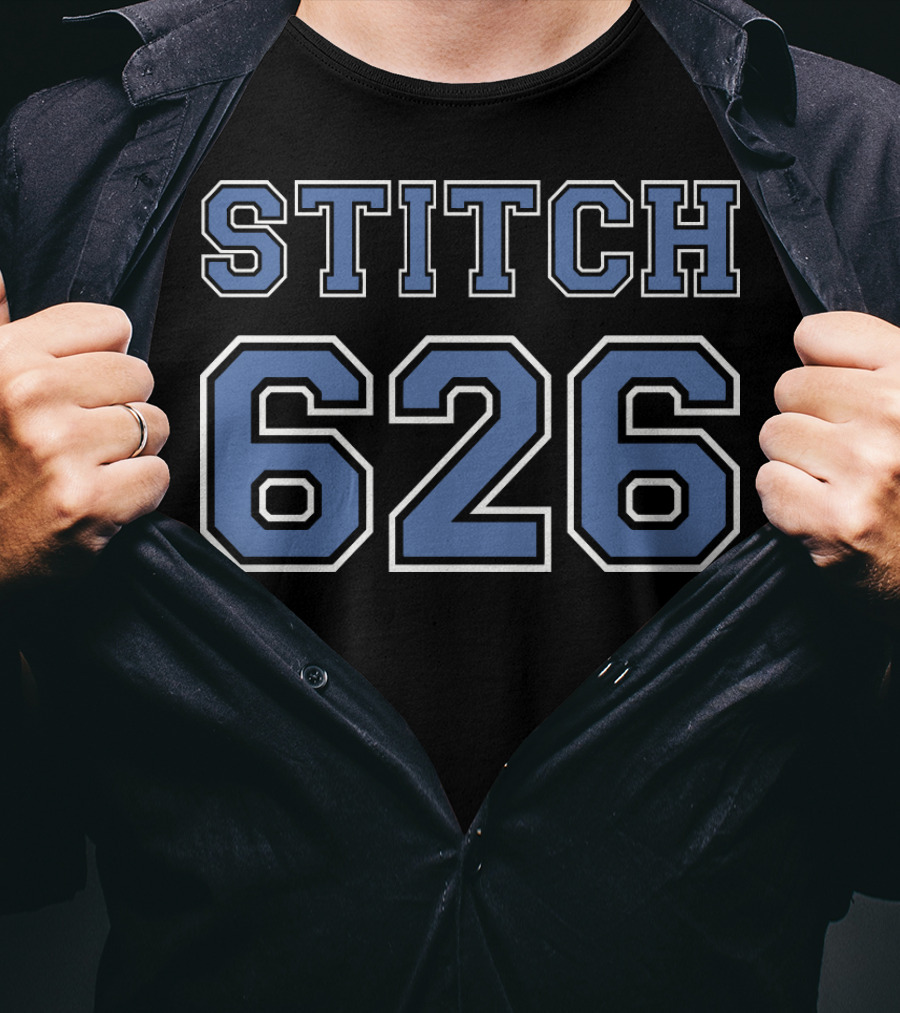 Stitch 626 Sports Number Lilo And Stitch Men's T-Shirt