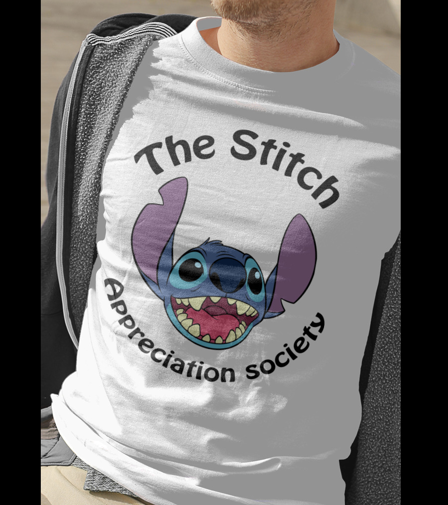 The Stitch Appreciation Society Lilo And Stitch Fandom Club Emblem T-Shirt
