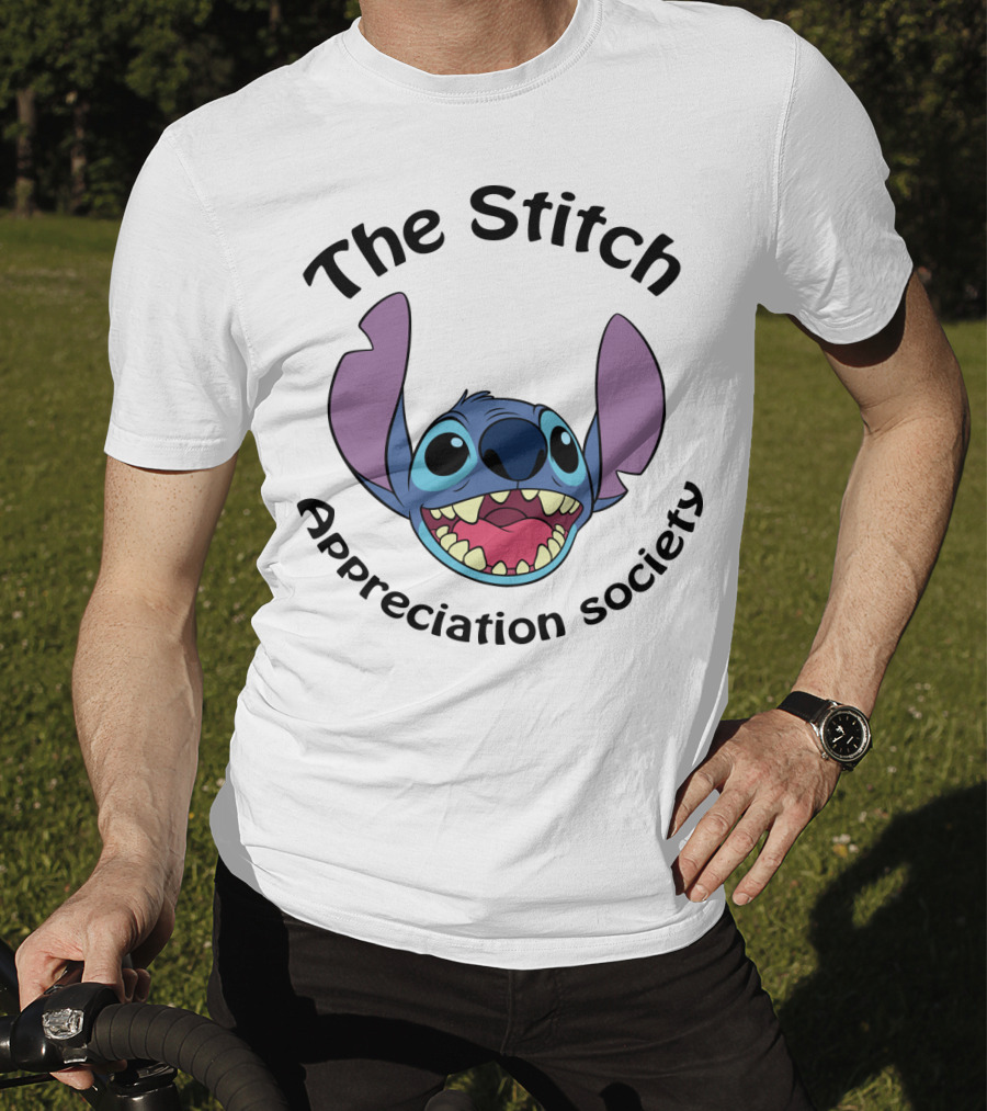 The Stitch Appreciation Society Lilo And Stitch Fandom Club Emblem T-Shirt