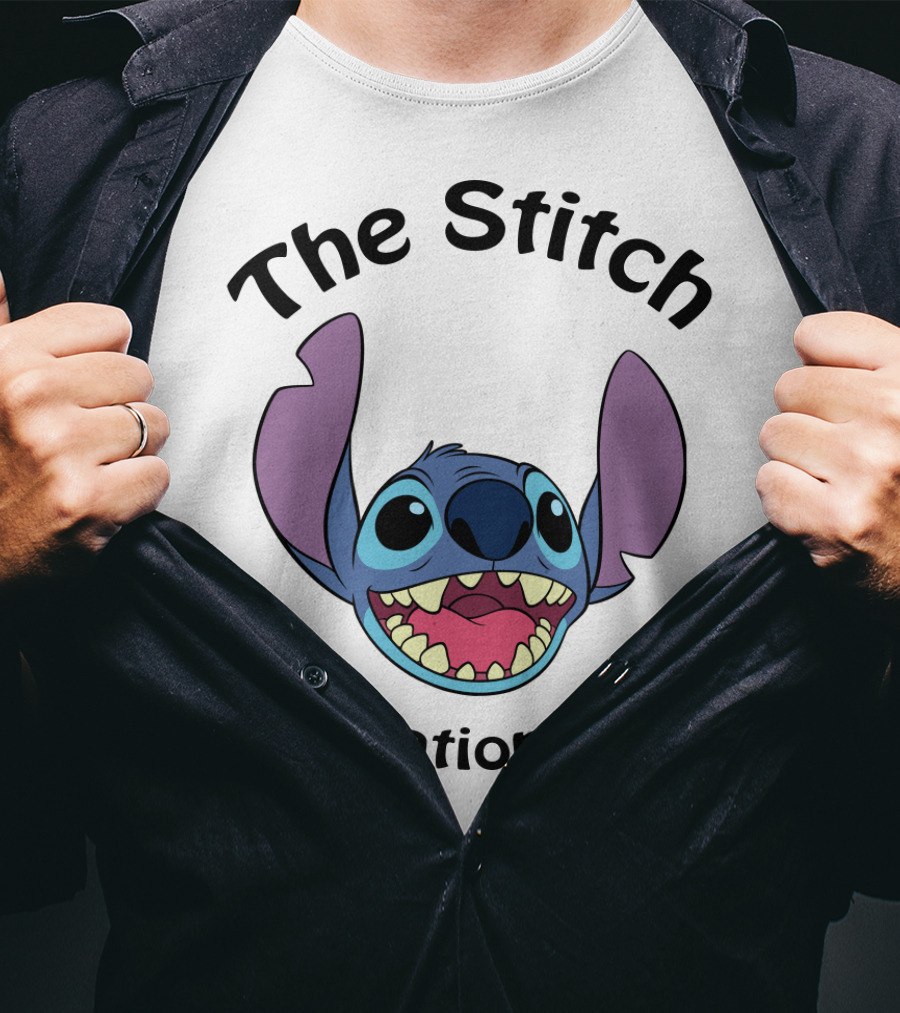 The Stitch Appreciation Society Lilo And Stitch Fandom Club Emblem T-Shirt