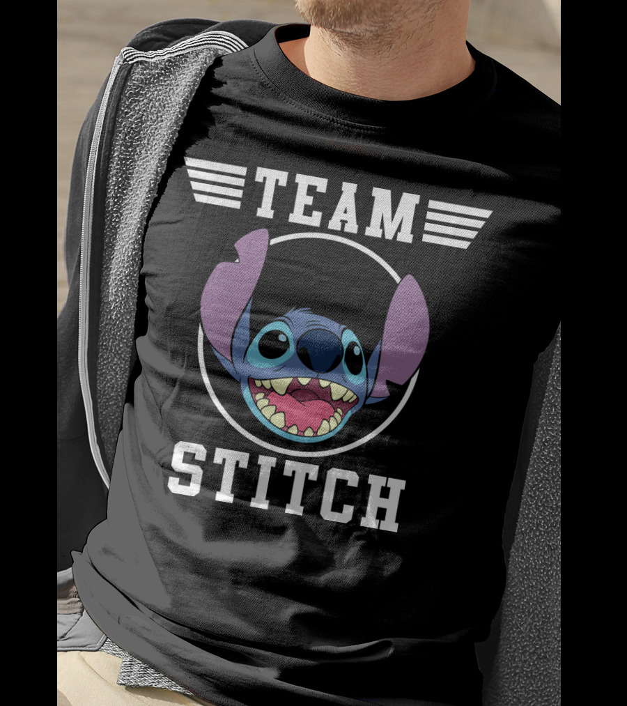 Lilo And Stitch Team Stitch Featuring Iconic Character T-Shirt