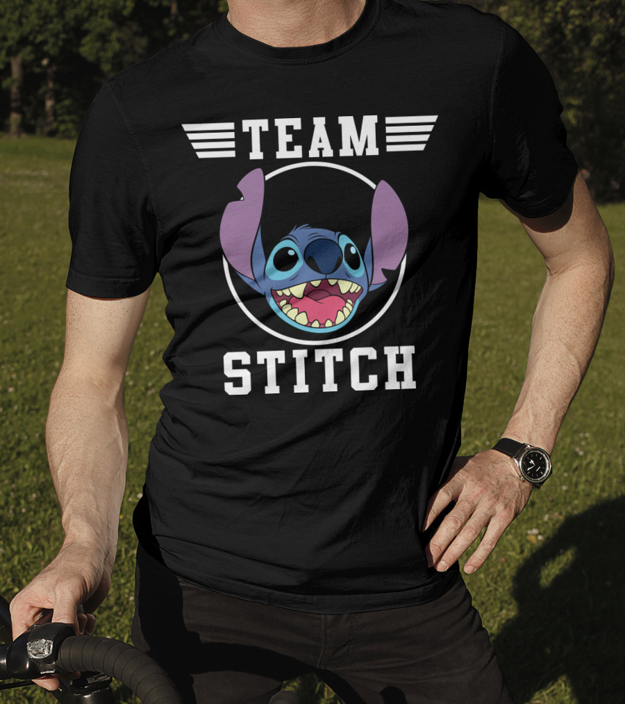 Lilo And Stitch Team Stitch Featuring Iconic Character T-Shirt