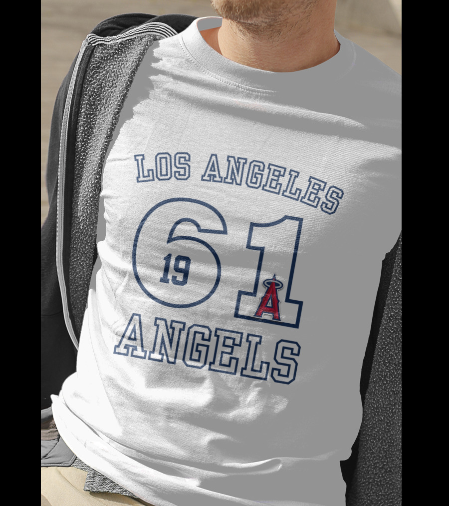 Los Angeles Angels 1961 Established Baseball Team T-Shirt