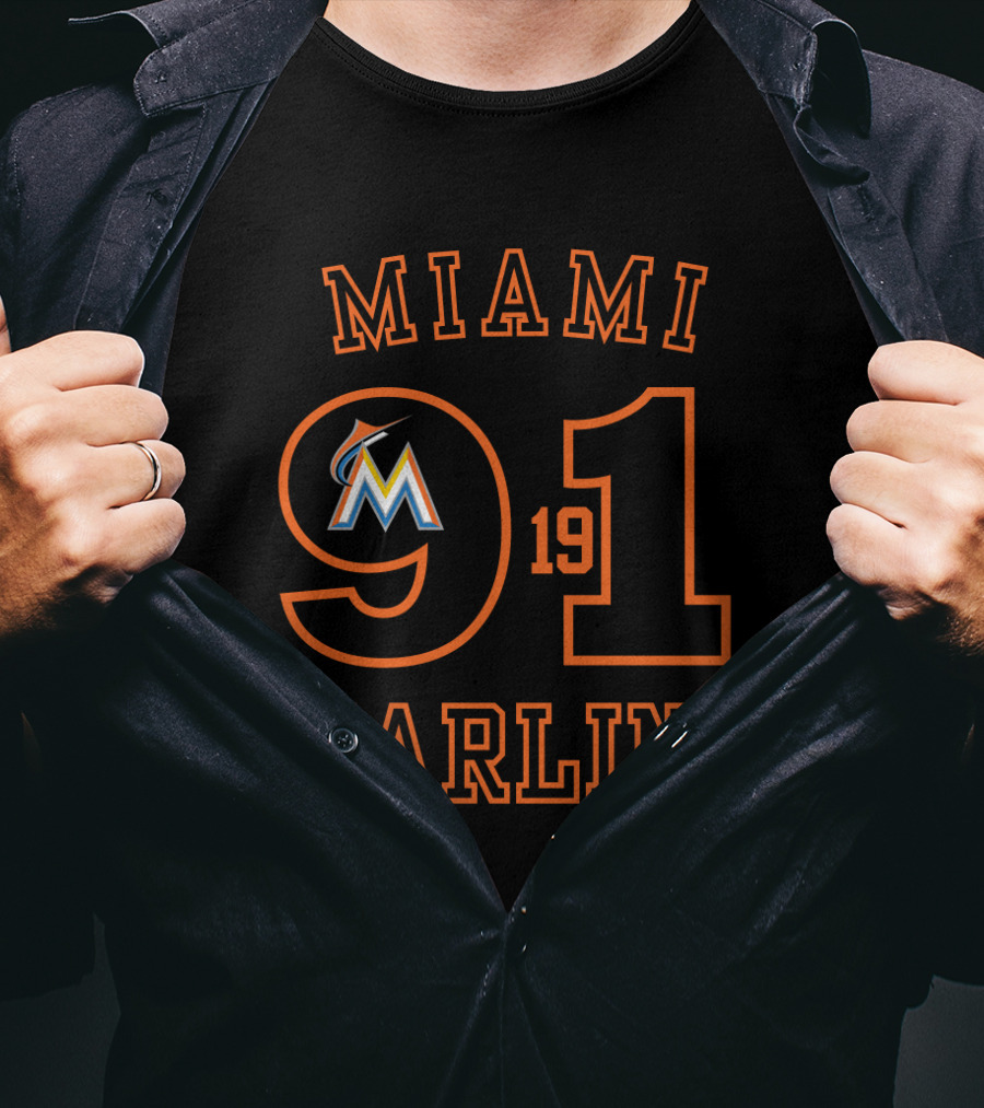 Miami Marlins 1991 T-Shirt