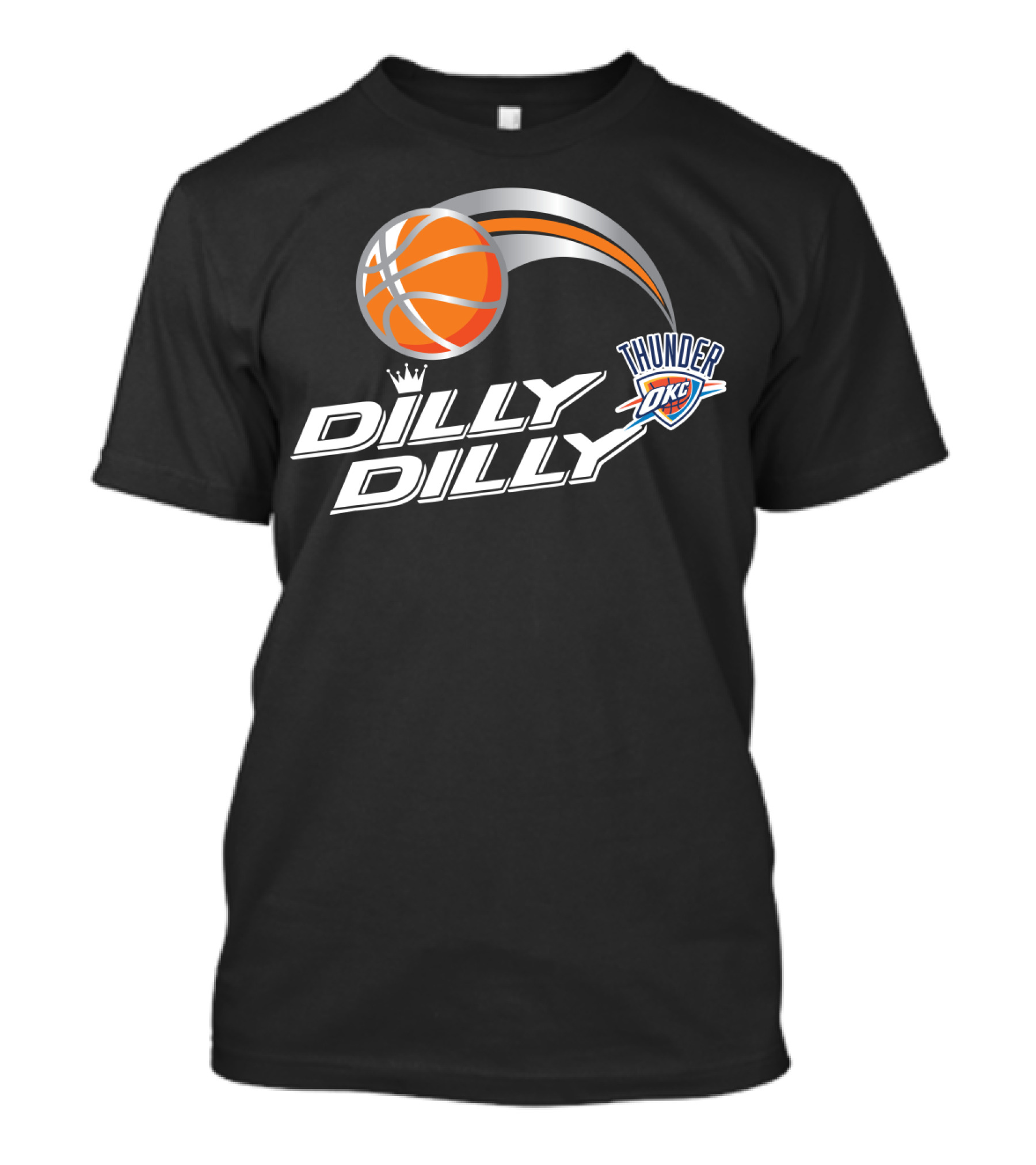 Oklahoma City Thunder Dilly Dilly Basketball Okc T-Shirt