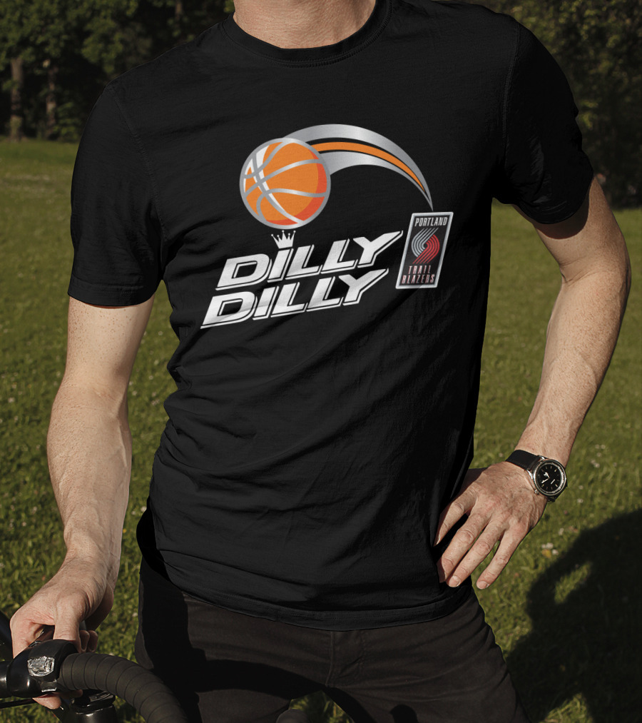 Portland Trail Blazers Dilly Dilly Basketball T-Shirt