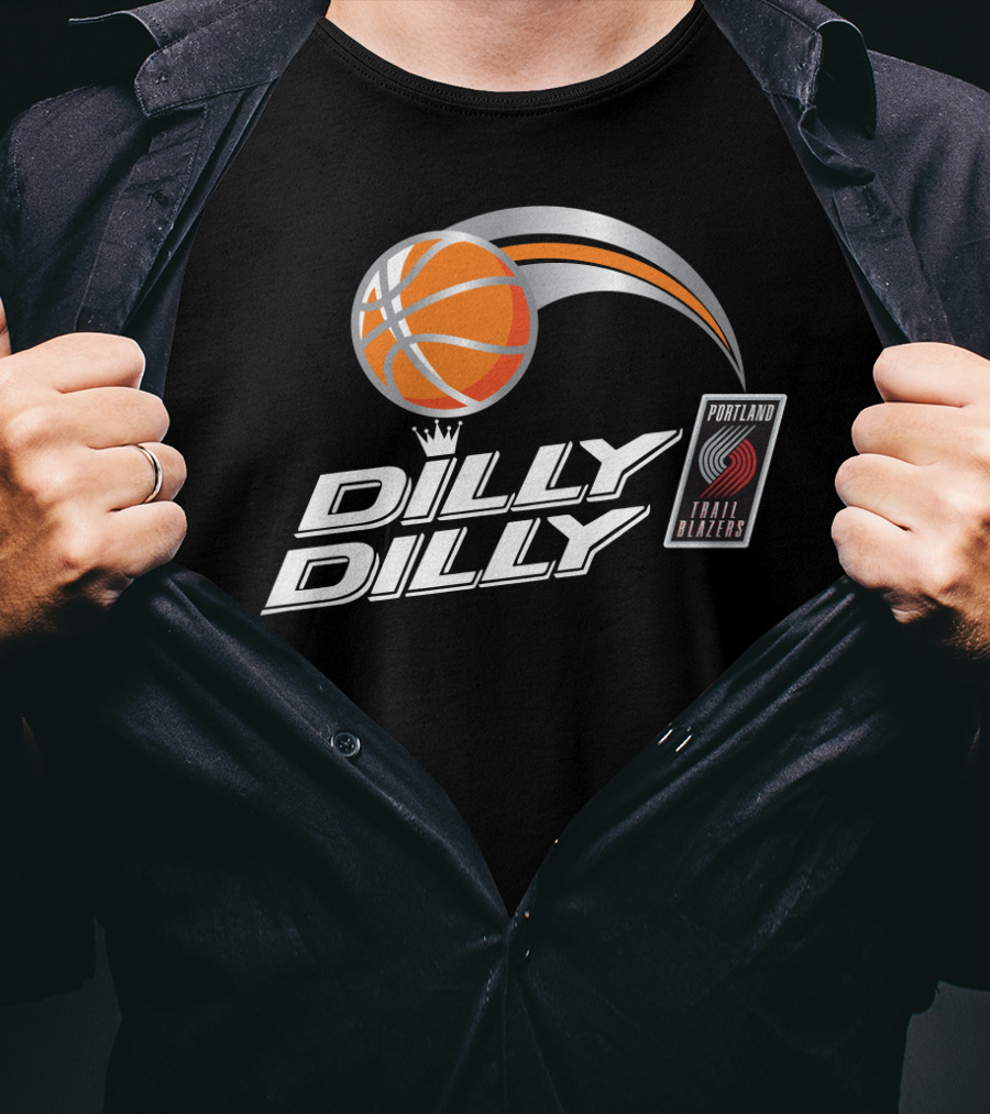Portland Trail Blazers Dilly Dilly Basketball T-Shirt