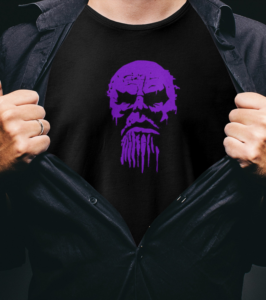 Purple Skull Punisher Thanos Mashup T-Shirt