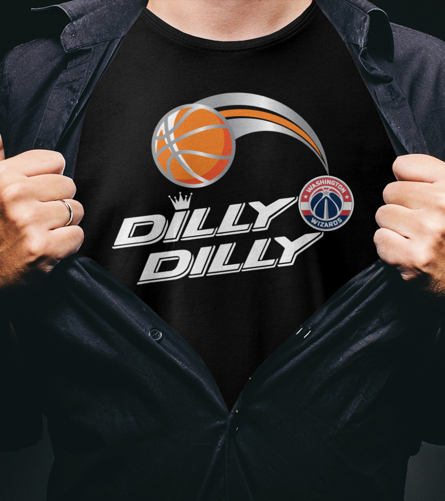 Dilly Dilly Washington Wizards Basketball Crown T-Shirt