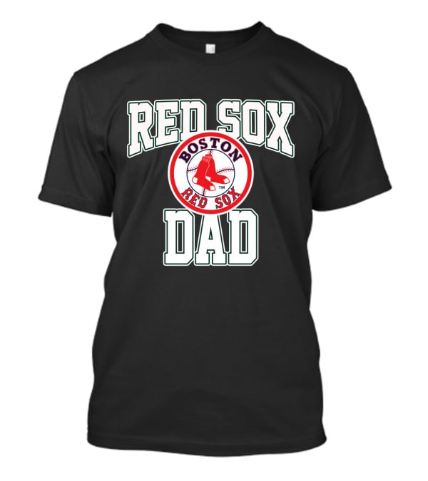 Boston Red Sox Dad Iconic Logo Fan T-Shirt