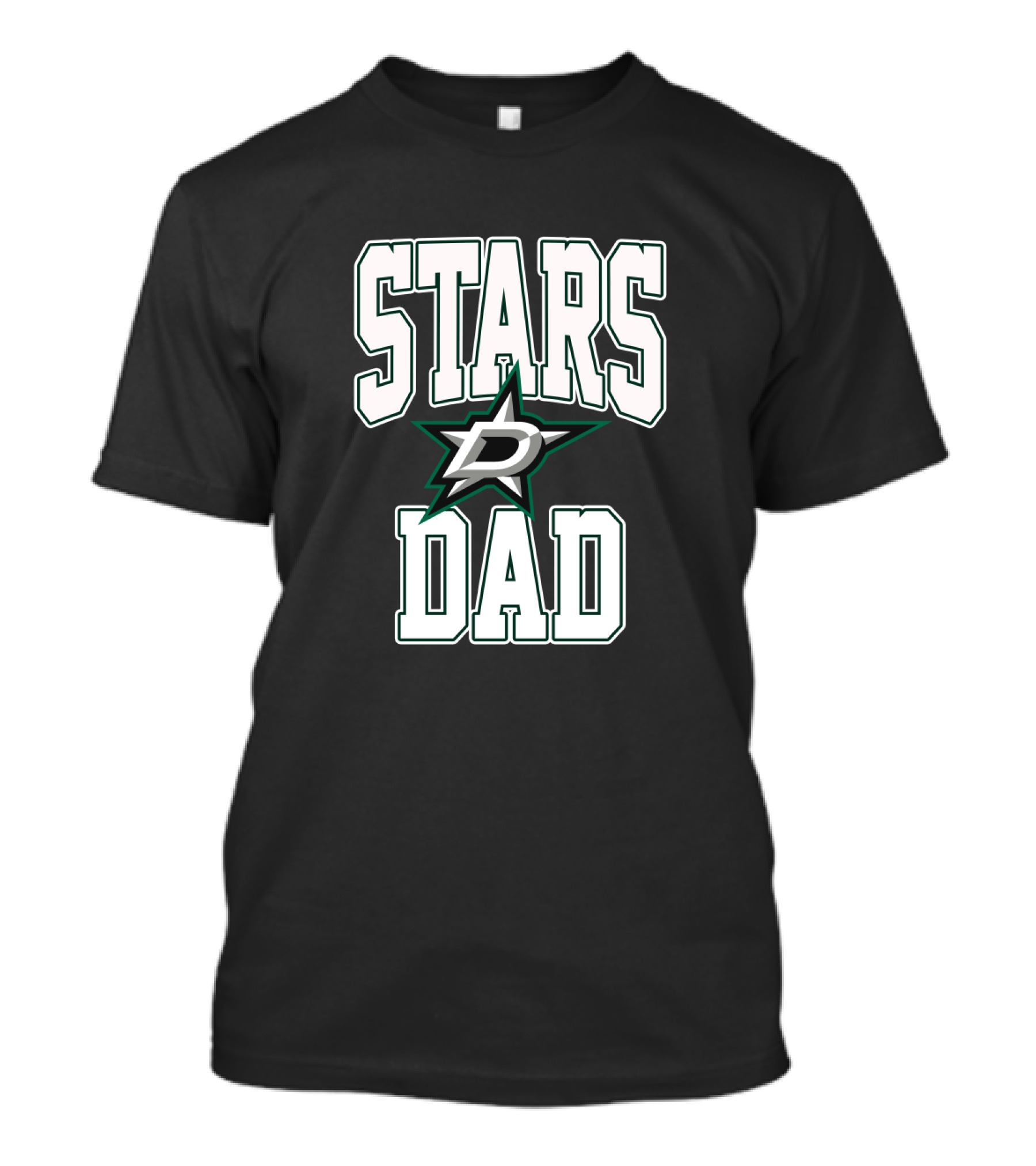 Dallas Stars Dad Hockey T-Shirt