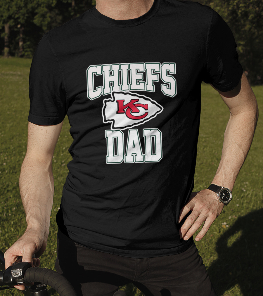 Kansas City Chiefs Dad Father's Day Chiefs T-Shirt