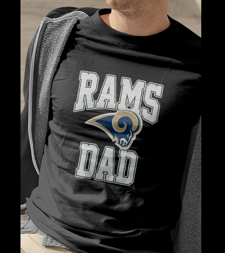 Los Angeles Rams Dad Father's Day Gift T-Shirt
