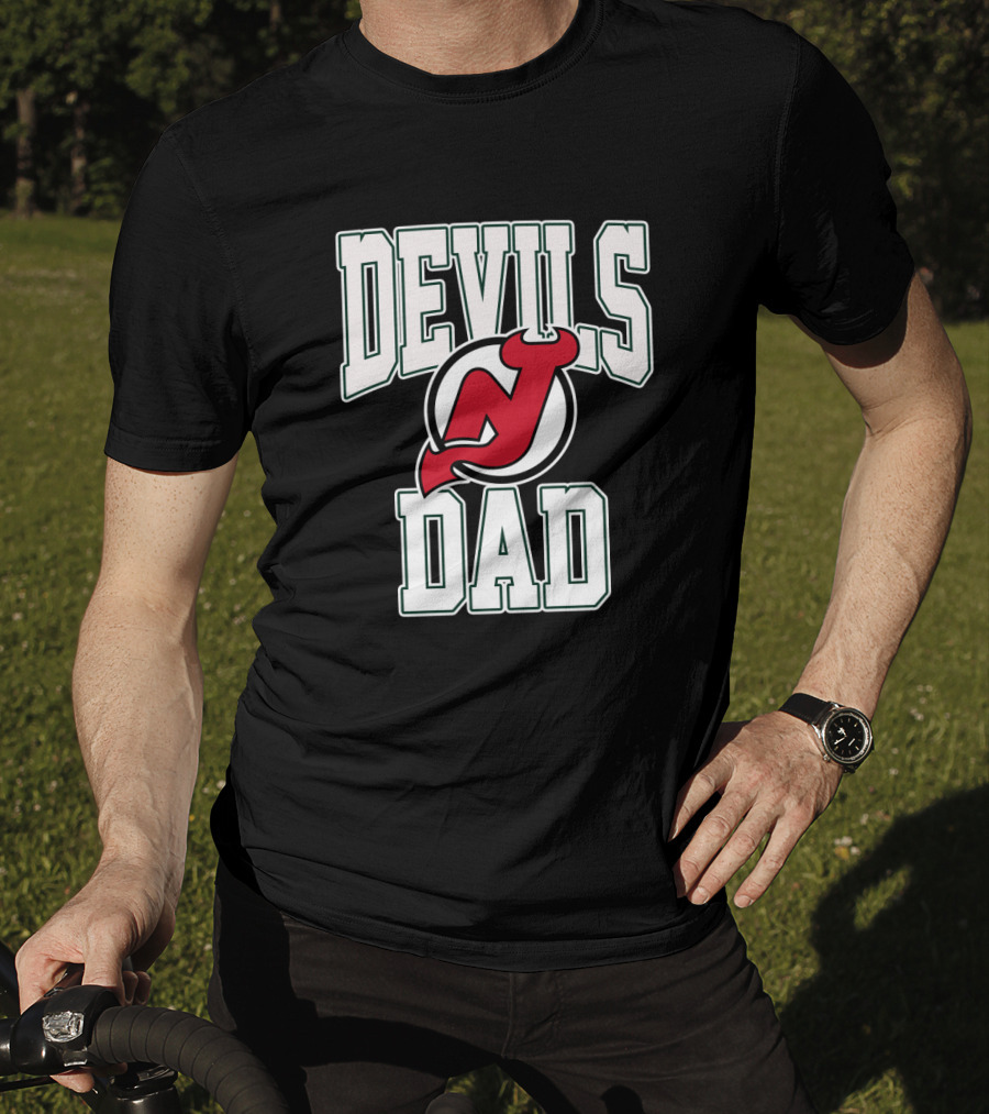 New Jersey Devils Dad Father's Day T-Shirt