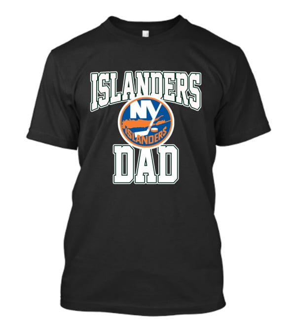 Ny Islanders Dad Islanders Hockey Team T-Shirt