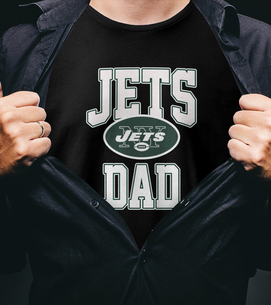 New York Jets Dad Fathers Day Gift T-Shirt