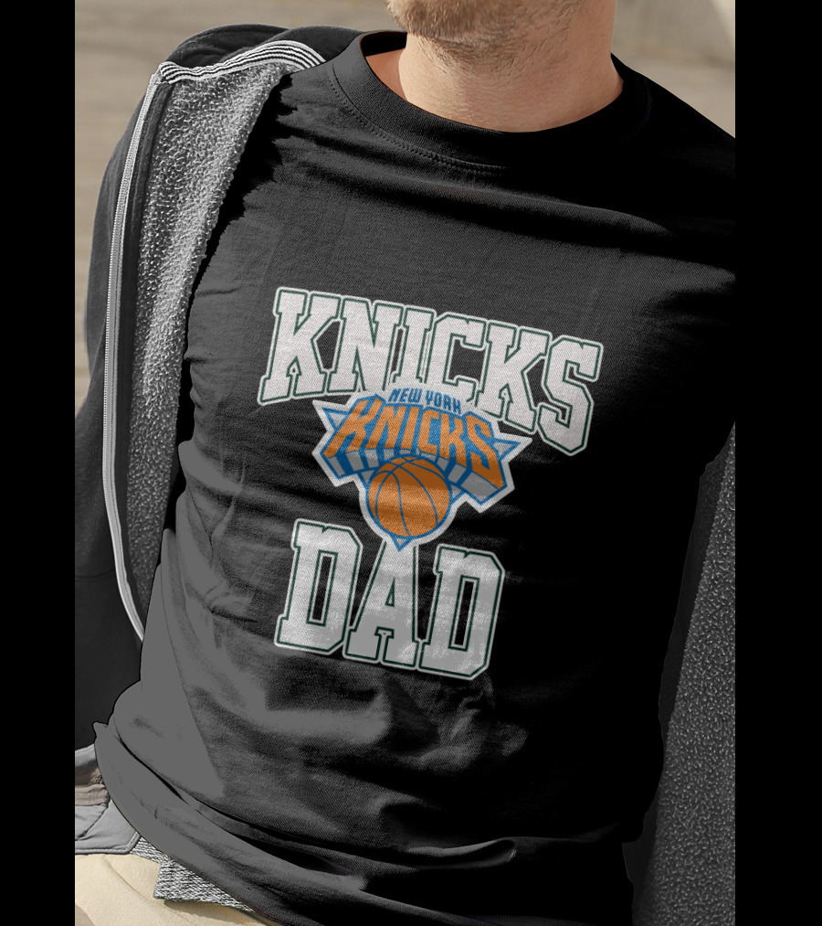 Knicks Dad New York Basketball Father's Day T-Shirt