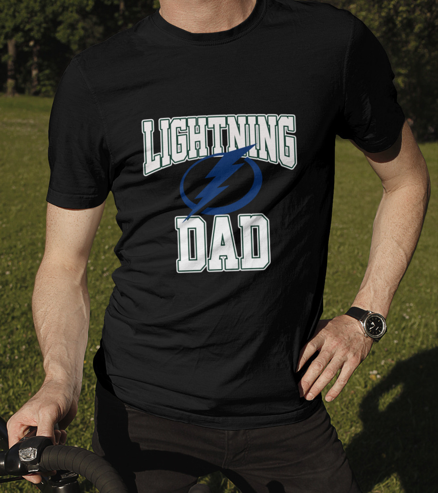 Lightning Dad Tampa Bay Hockey Team T-Shirt