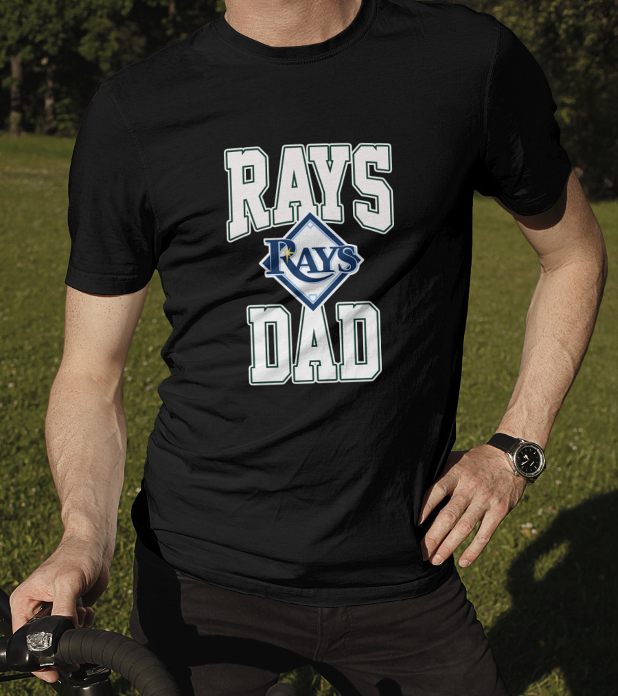 Rays Dad Tampa Bay Rays Baseball T-Shirt