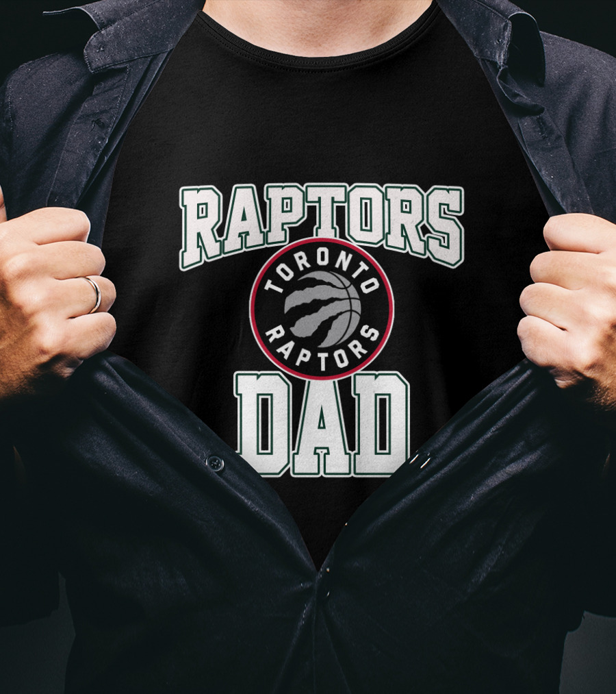 Toronto Raptors Dad Father's Day Gift T-Shirt